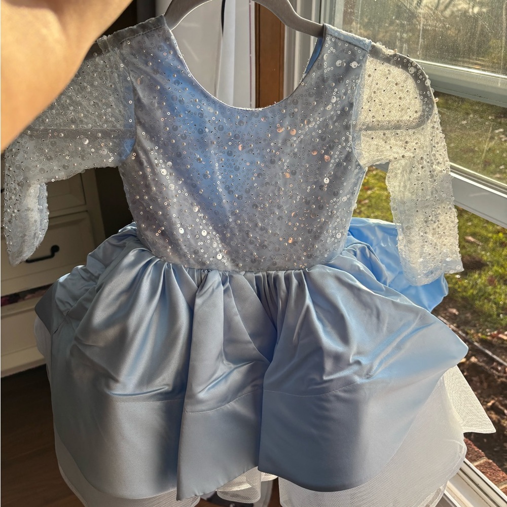 Sparkling Blue Kids Costume Dress